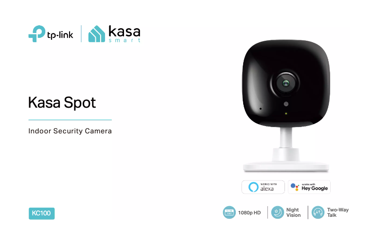 Image de la première page du manuel de l'appareil Kasa Spot