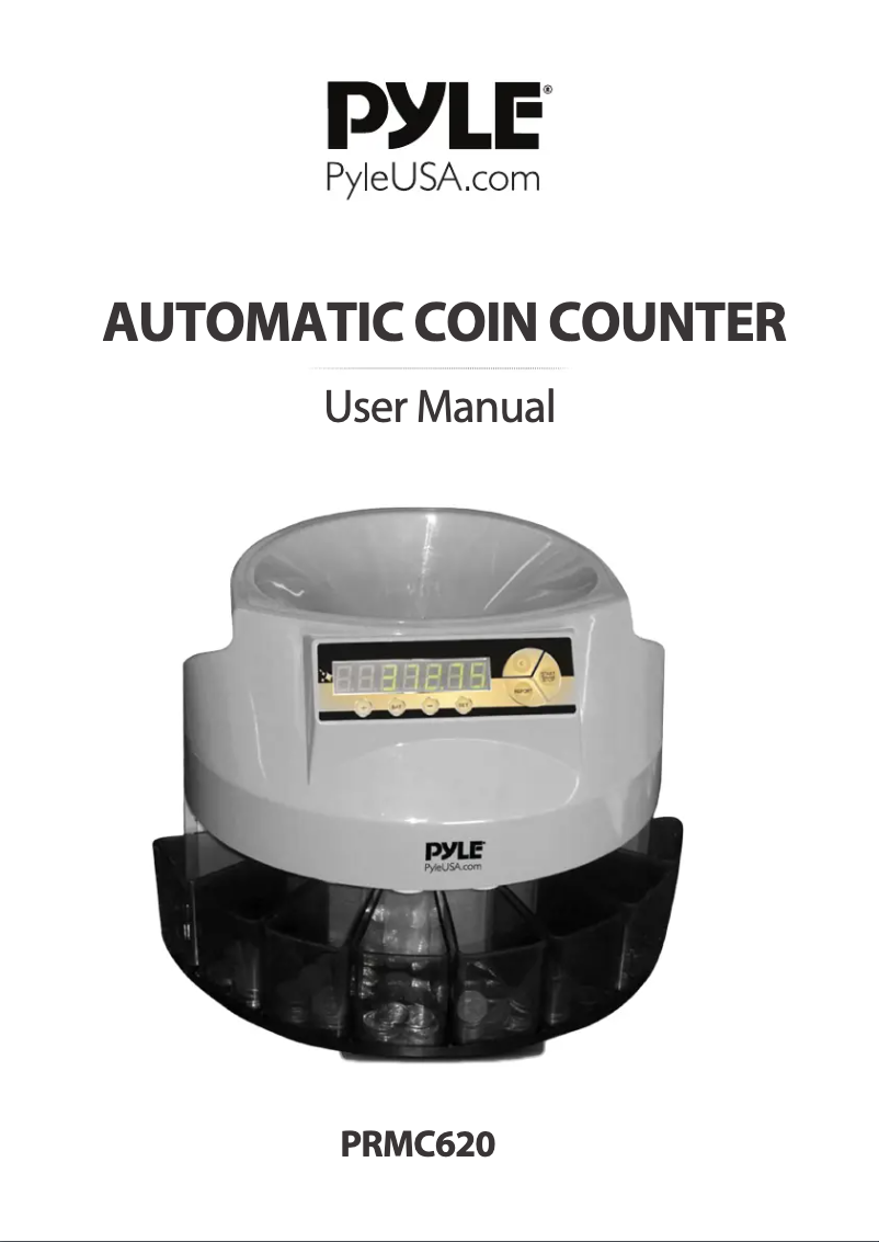Page 1 de la notice Manuel utilisateur Pyle PRMC620
