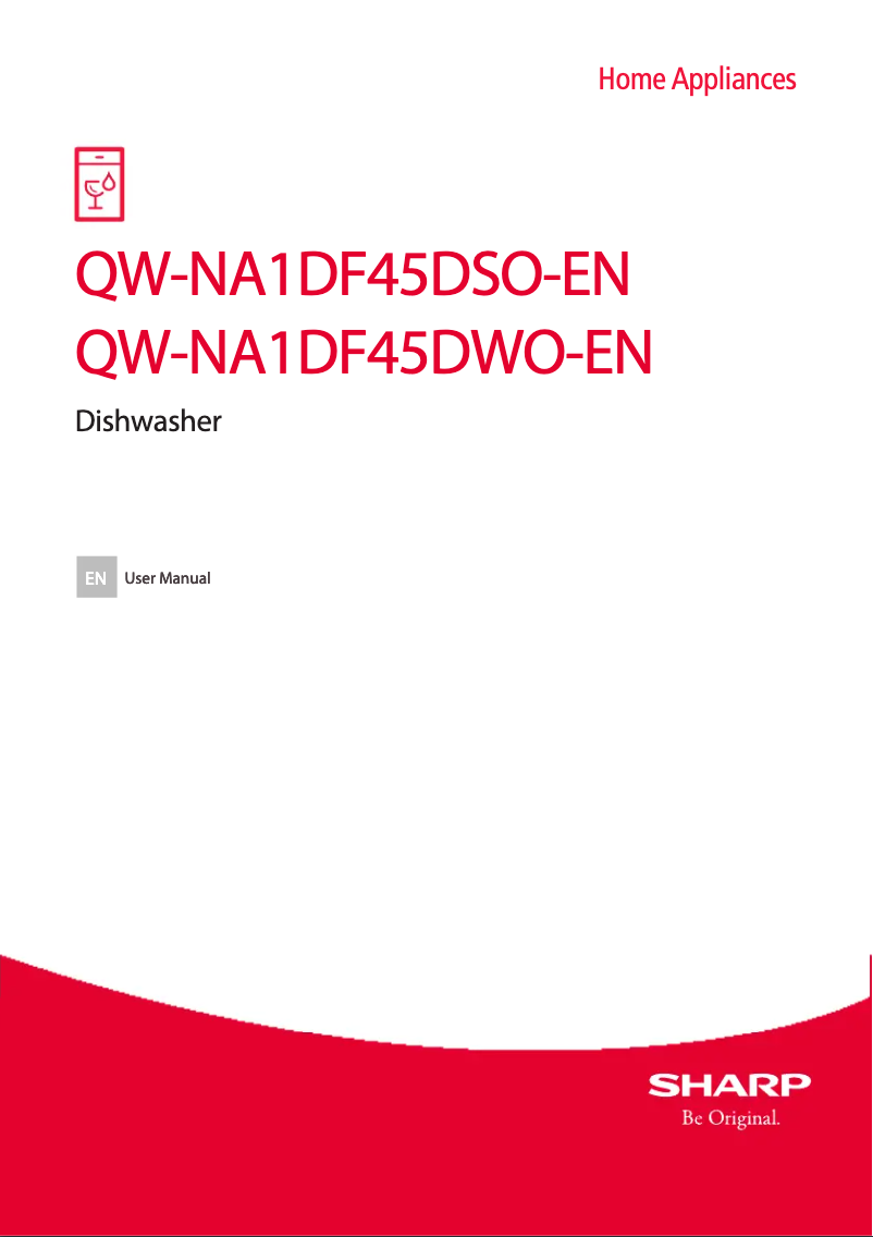 Page n°1 - Manuel utilisateur Sharp QW-NA1DF45DWO-EN