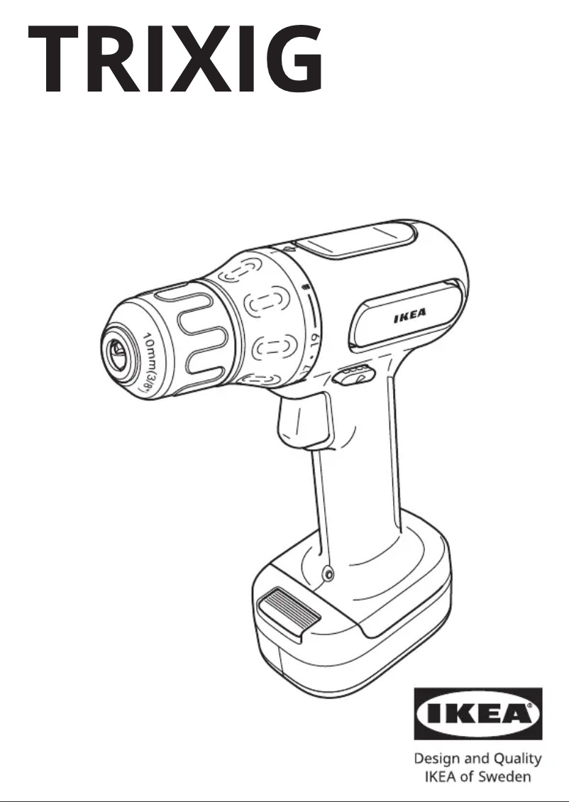 Image de la première page du manuel de l'appareil TRIXIG 705.642.08