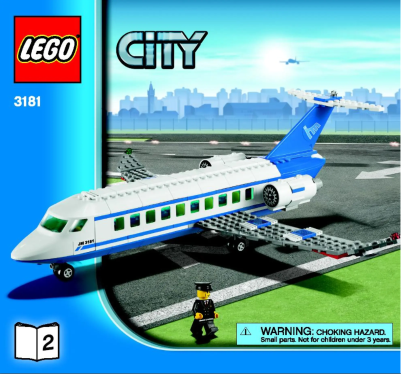 Page 1 de la notice Manuel utilisateur Lego City 3181