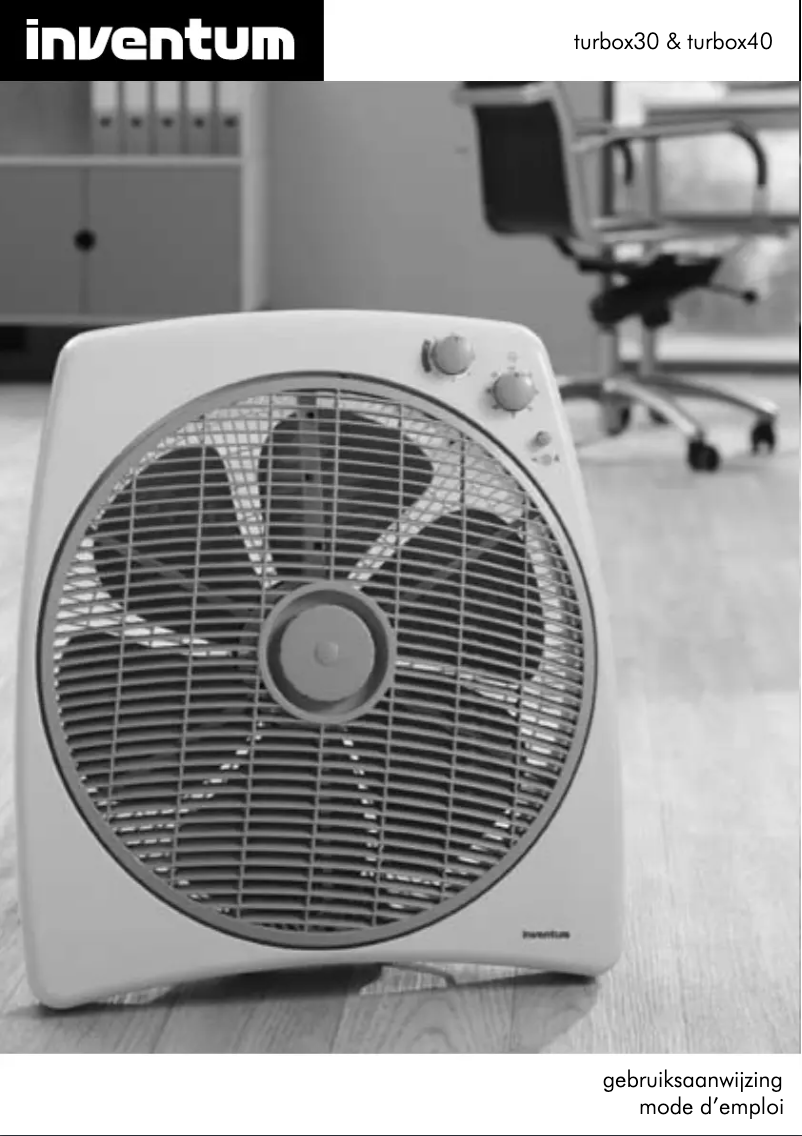 Page 1 de la notice Manuel utilisateur Inventum TURBOX40