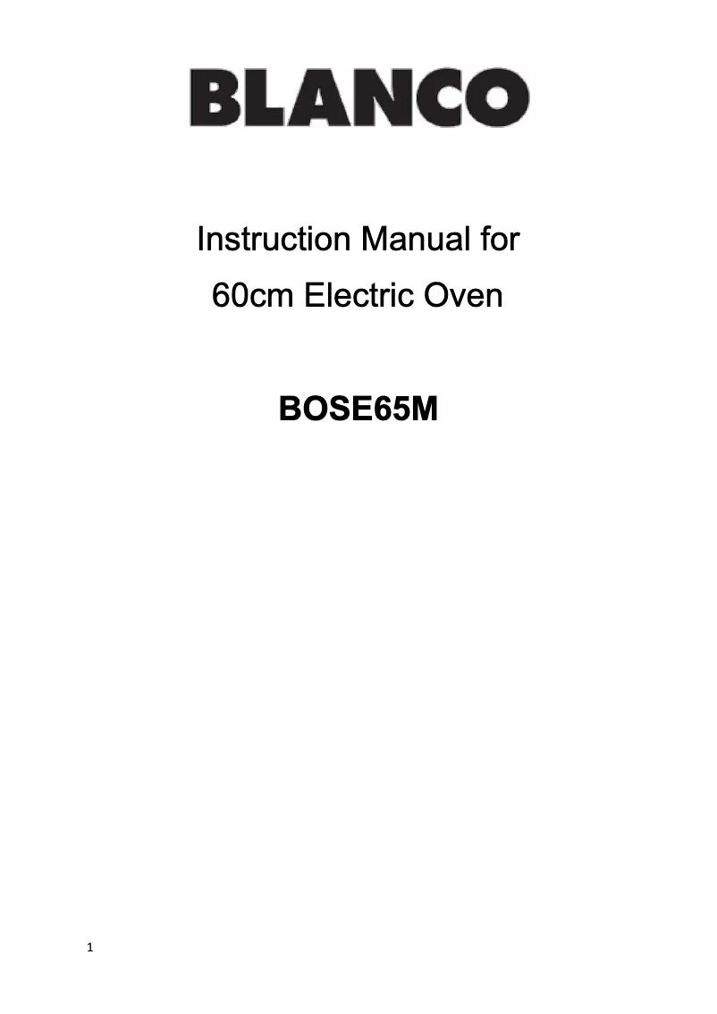 Image de la première page du manuel de l'appareil BOSE65XM