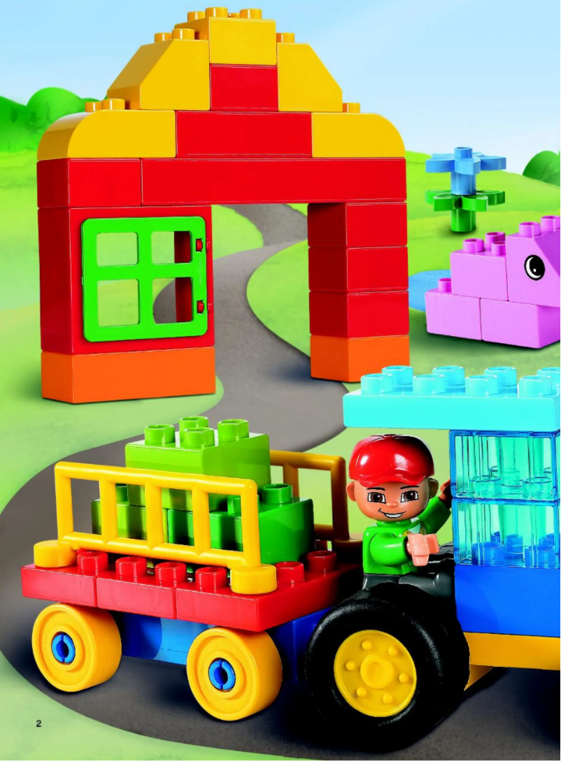 Page 1 de la notice Manuel utilisateur Lego ® DUPLO® Farm Building Set