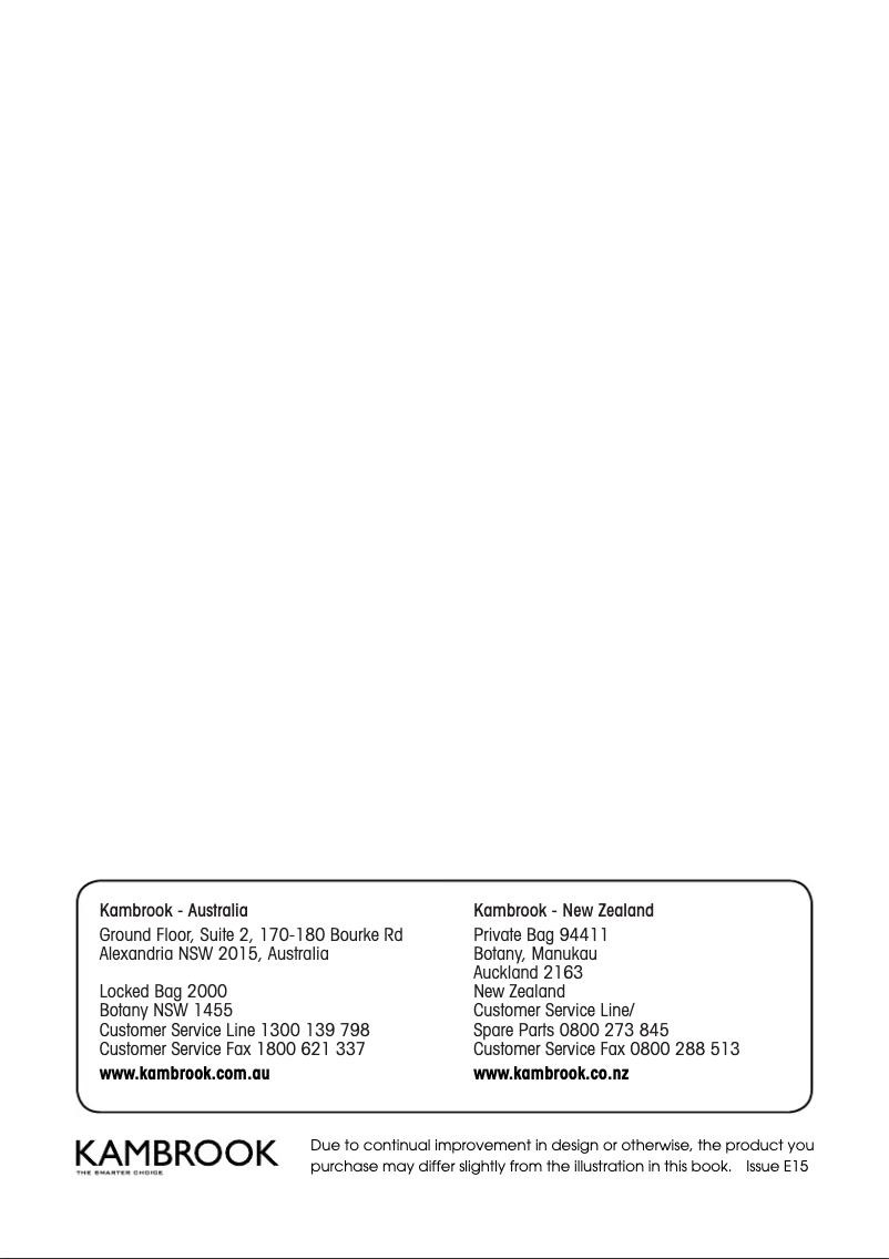 Page 1 de la notice Manuel utilisateur Kambrook KT260