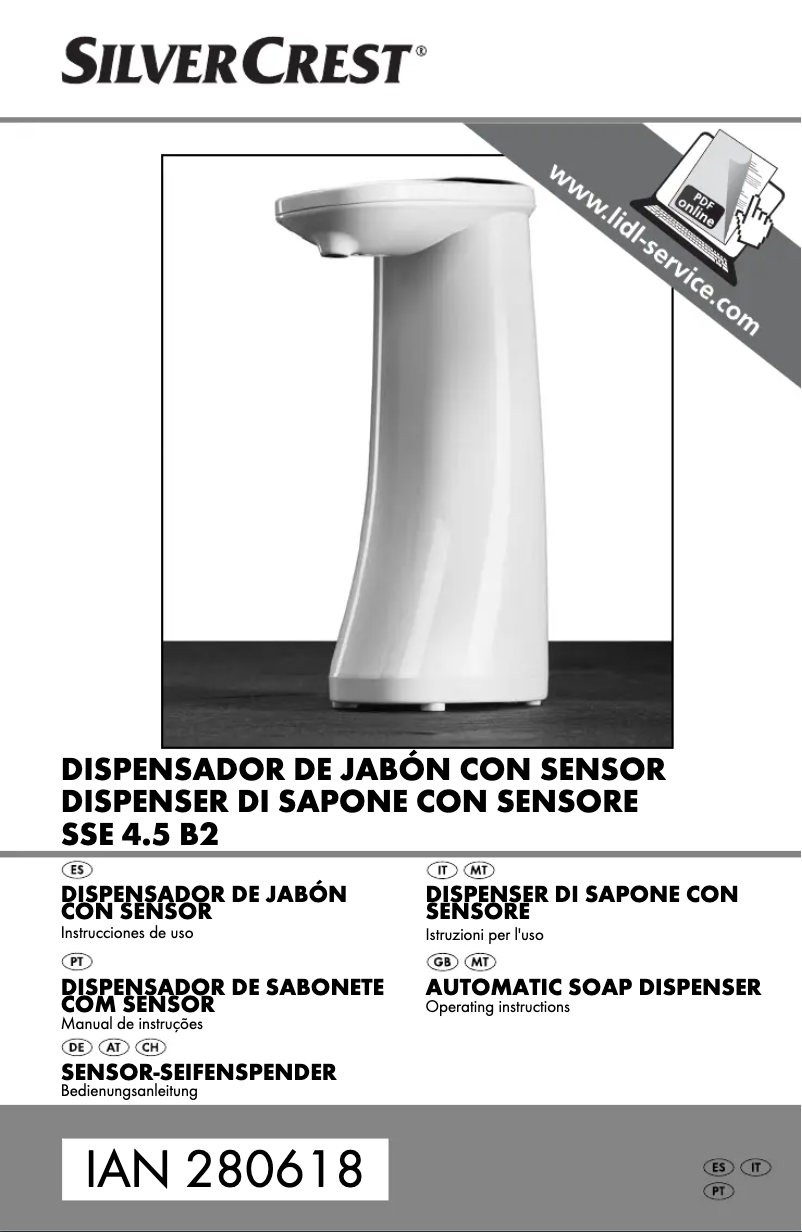 Image de la première page du manuel de l'appareil SSE 6 C3