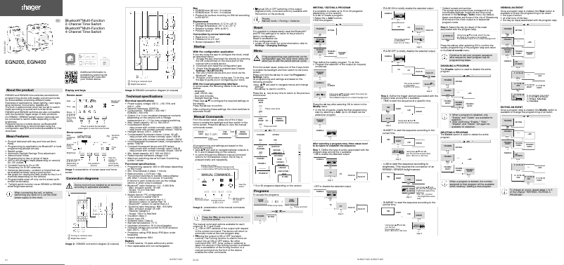 Page n°1 - Guide d'installation Hager EGN400