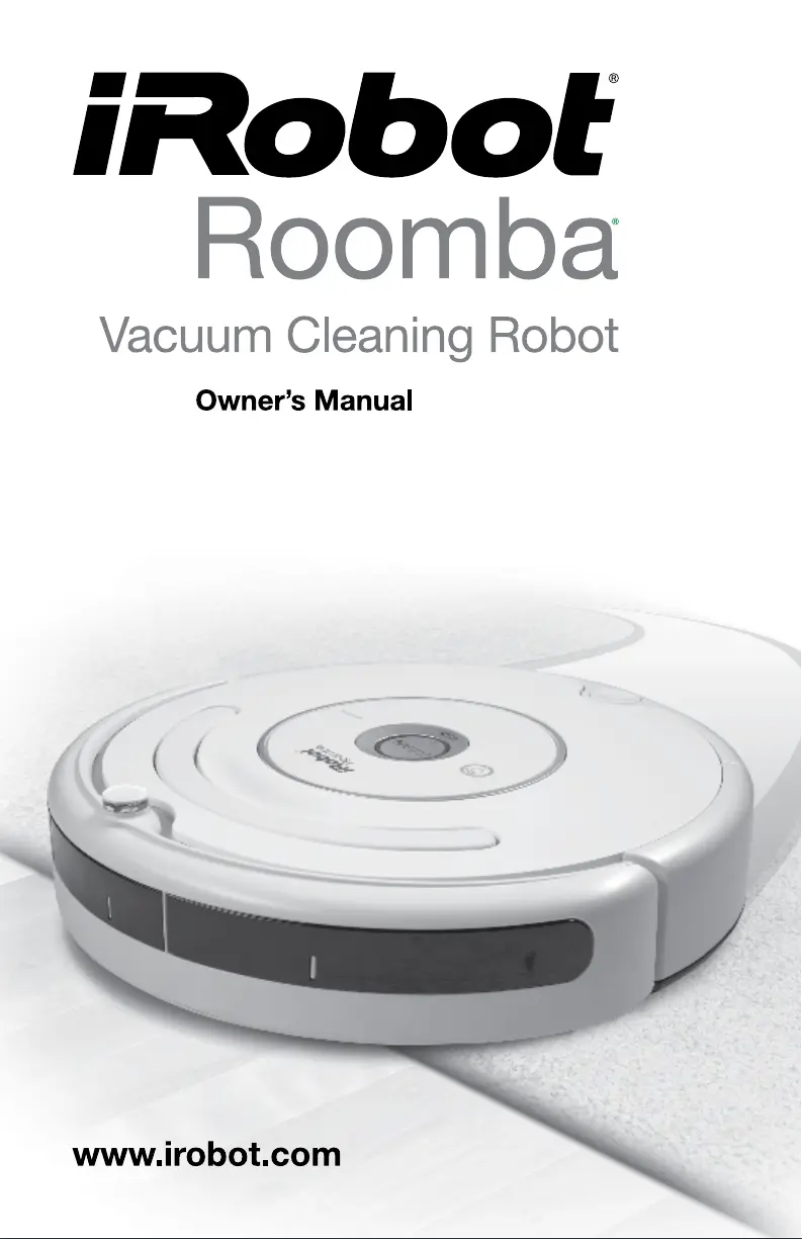 Page n°1 - Manuel utilisateur iRobot Roomba 500