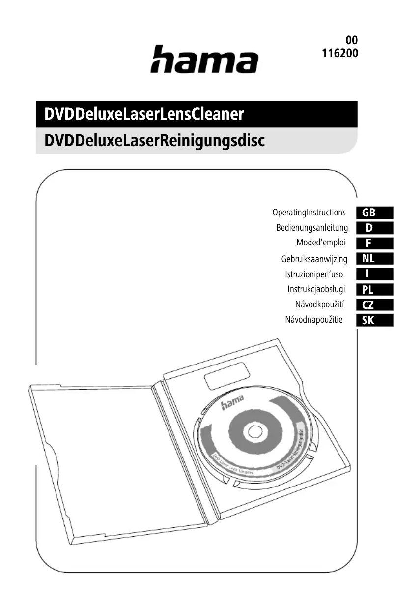 Página 1 del manual Manual de usuario Hama 00116200