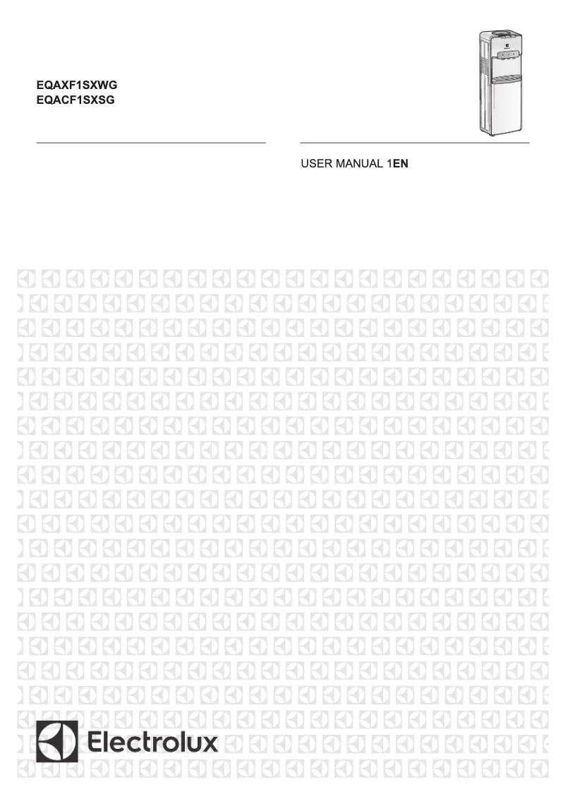 Page 1 de la notice Manuel utilisateur Electrolux EQACF1SXSG