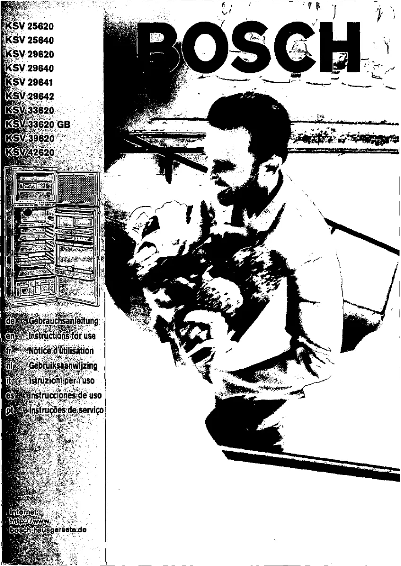 Page n°1 - Manuel utilisateur Bosch KSV33620