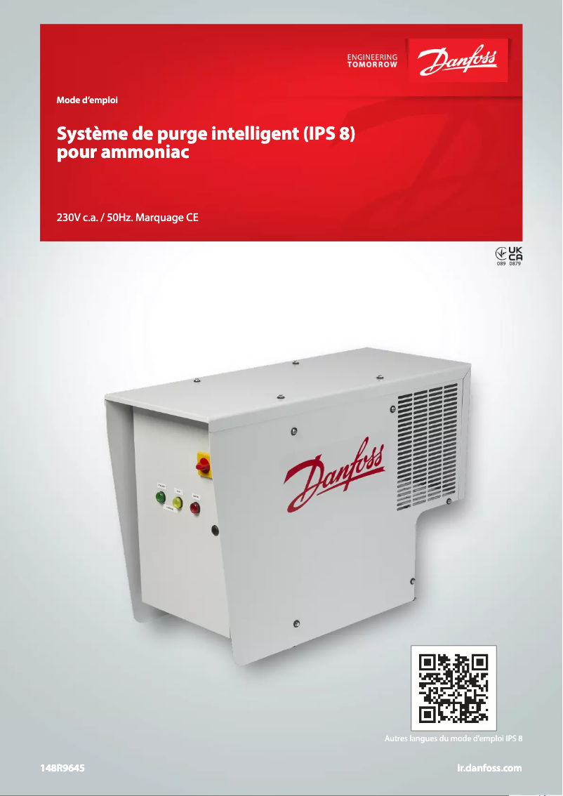 Page 1 de la notice Manuel utilisateur Danfoss IPS 8