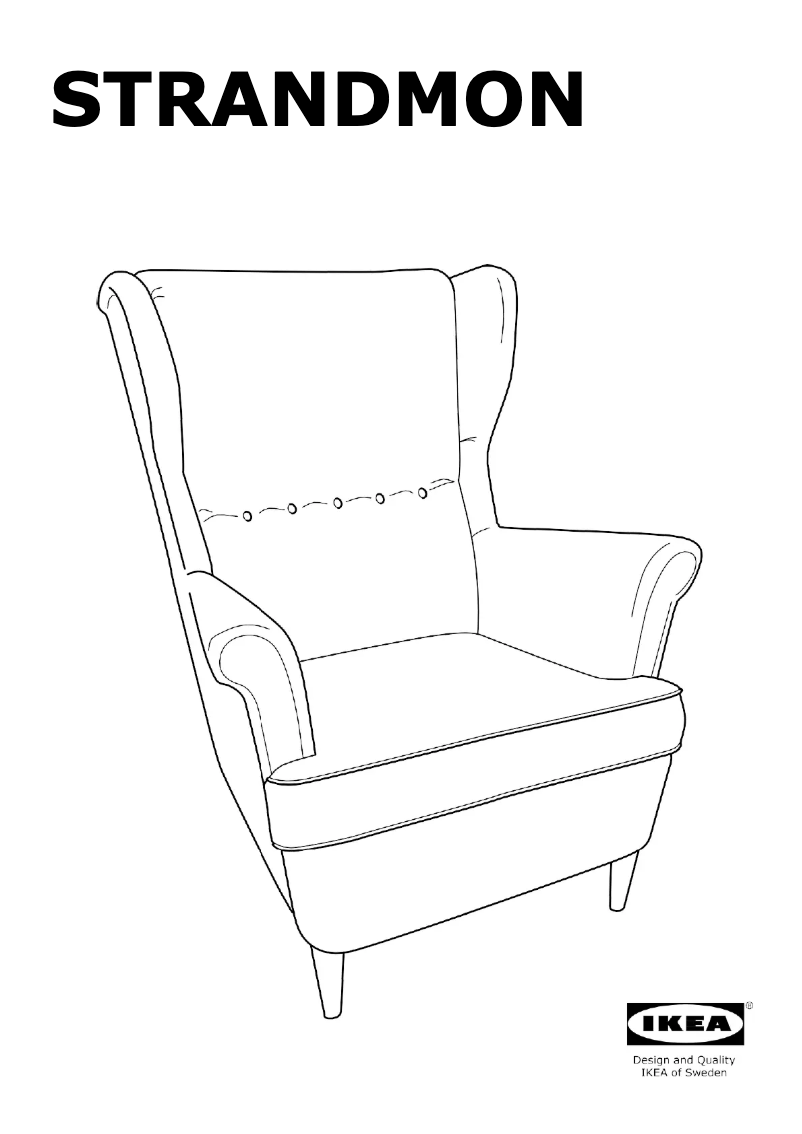 Image de la première page du manuel de l'appareil STRANDMON 304.923.17