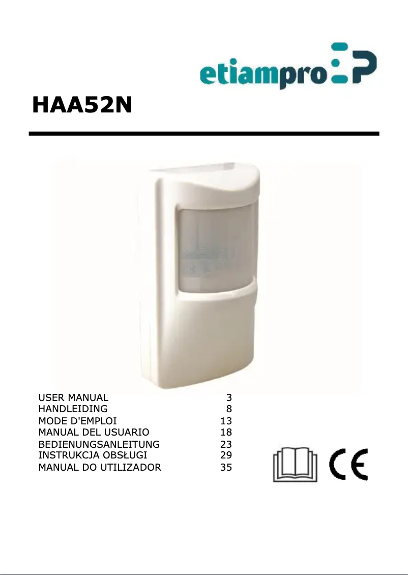 Page 1 de la notice Manuel utilisateur EtiamPro HAA52N