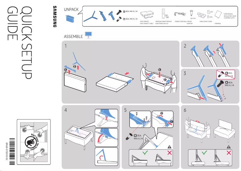 Image de la première page du manuel de l'appareil UN65KS9000F