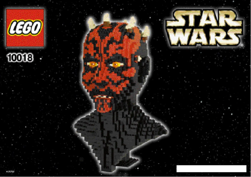 Page 1 de la notice Manuel utilisateur Lego Star Wars 10018