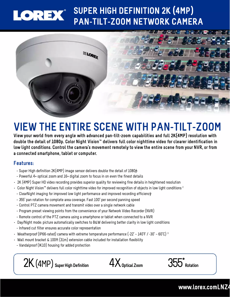 Image de la première page du manuel de l'appareil LNZ44P4