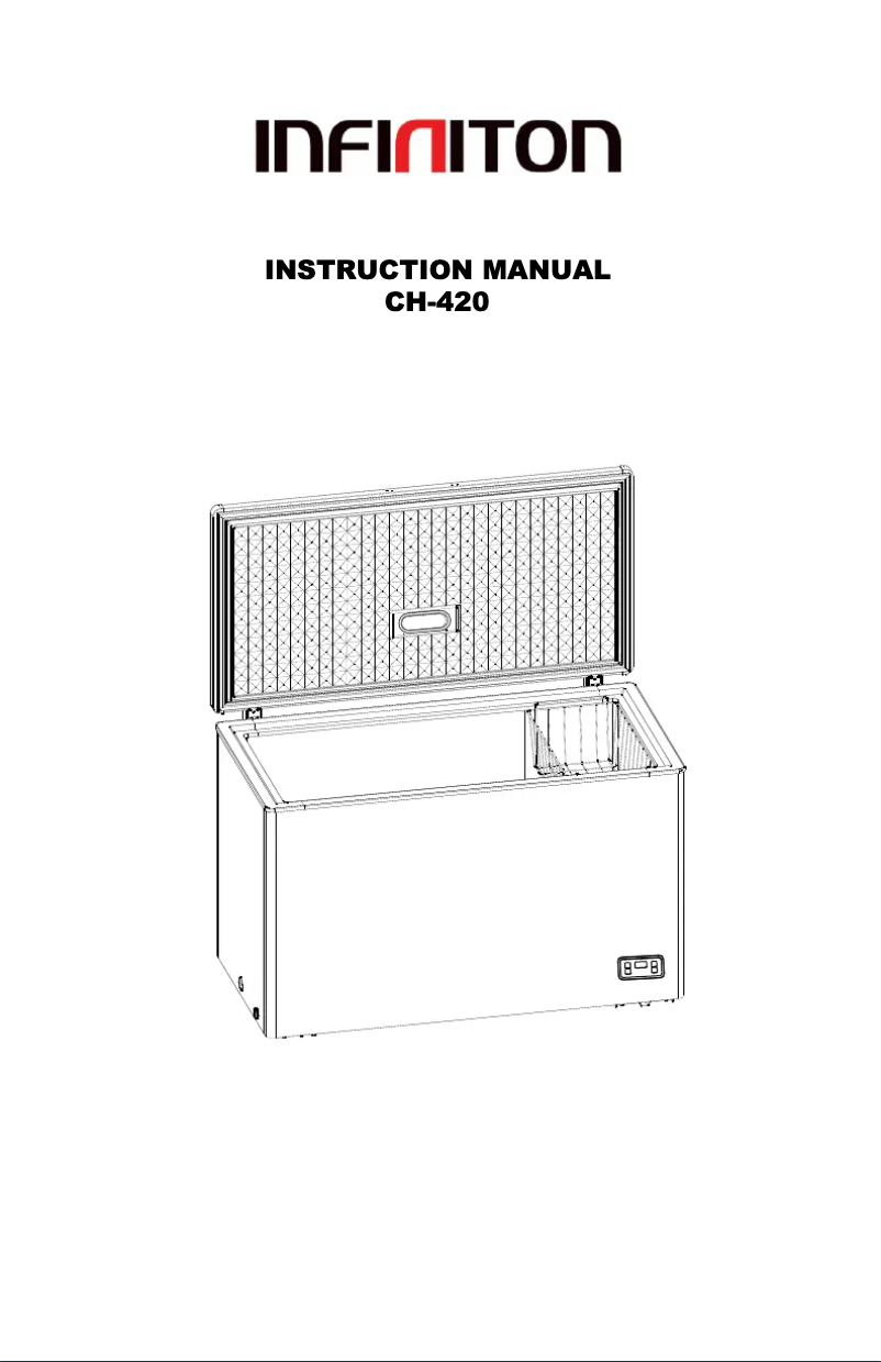 Page 1 de la notice Manuel utilisateur Infiniton CH-420MH