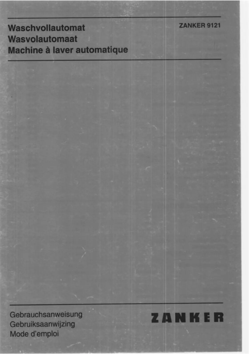 Page 1 de la notice Manuel utilisateur Zanker Lavita 9121