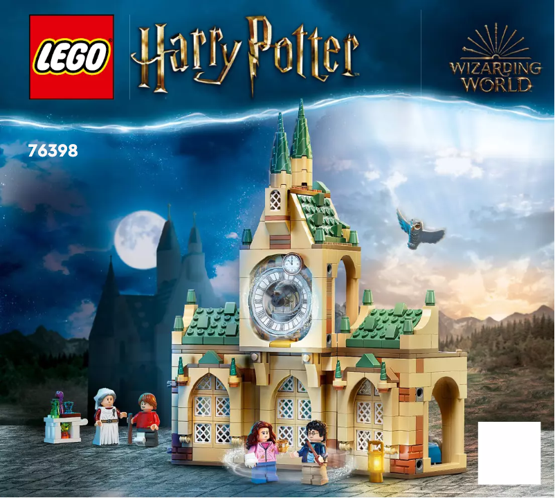 Page 1 de la notice Manuel utilisateur Lego Harry Potter 76398