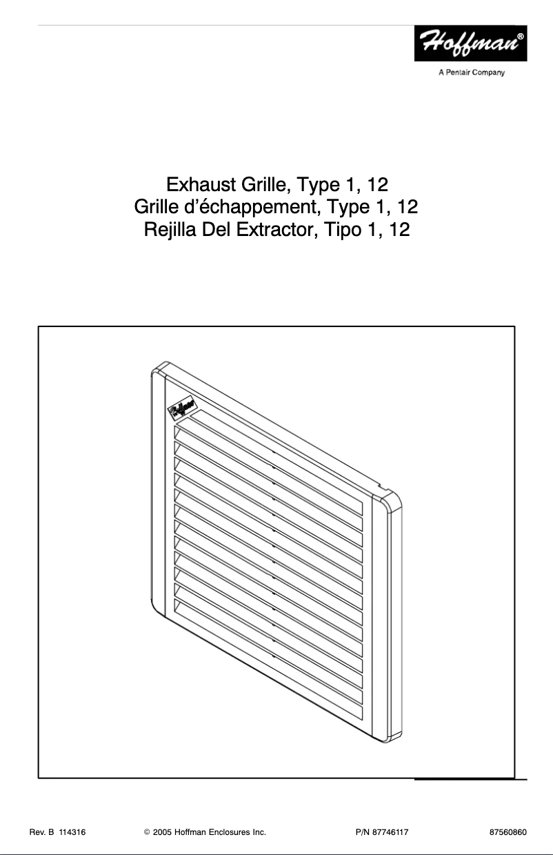 Página 1 del manual Manual de usuario Hoffman TEP10UL12