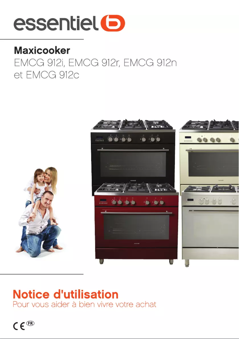 Page 1 de la notice Manuel utilisateur Essentiel B EMCG 912N