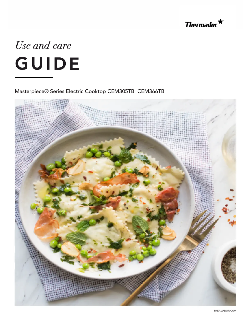 Image de la première page du manuel de l'appareil CEM305TB