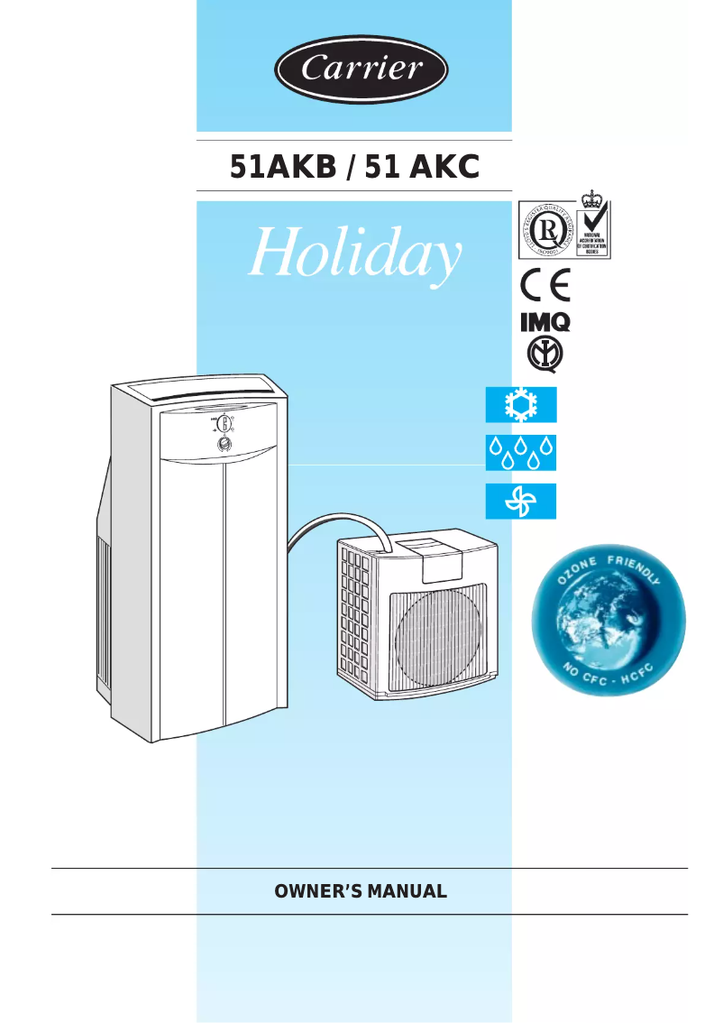 Imagen de la primera página del manual del dispositivo Holiday AKB012