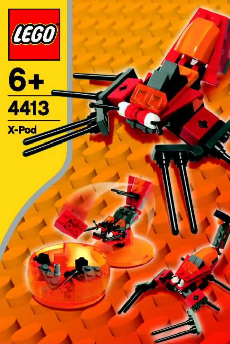 Page n°1 - Manuel utilisateur Lego Arachno Pod