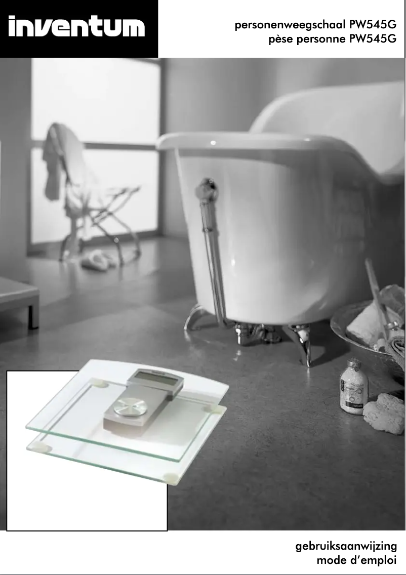 Image de la première page du manuel de l'appareil PW545G