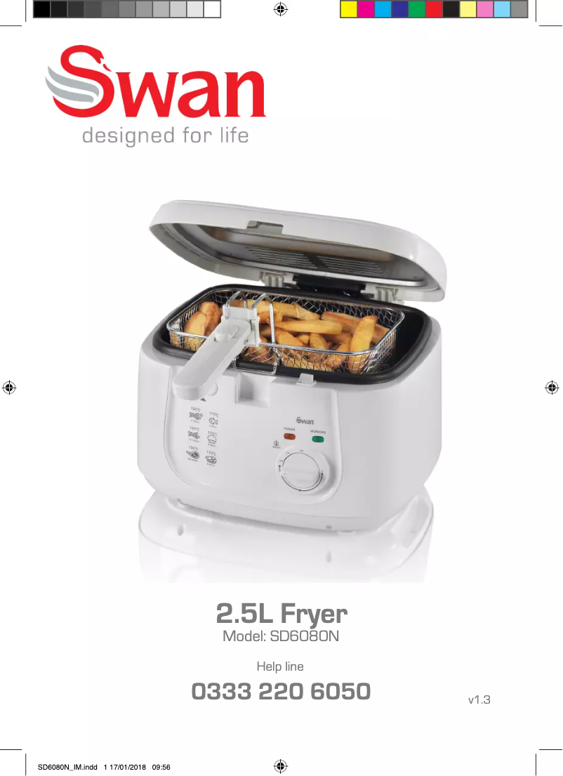 Página 1 del manual Manual de usuario Swan SD6080BLKN