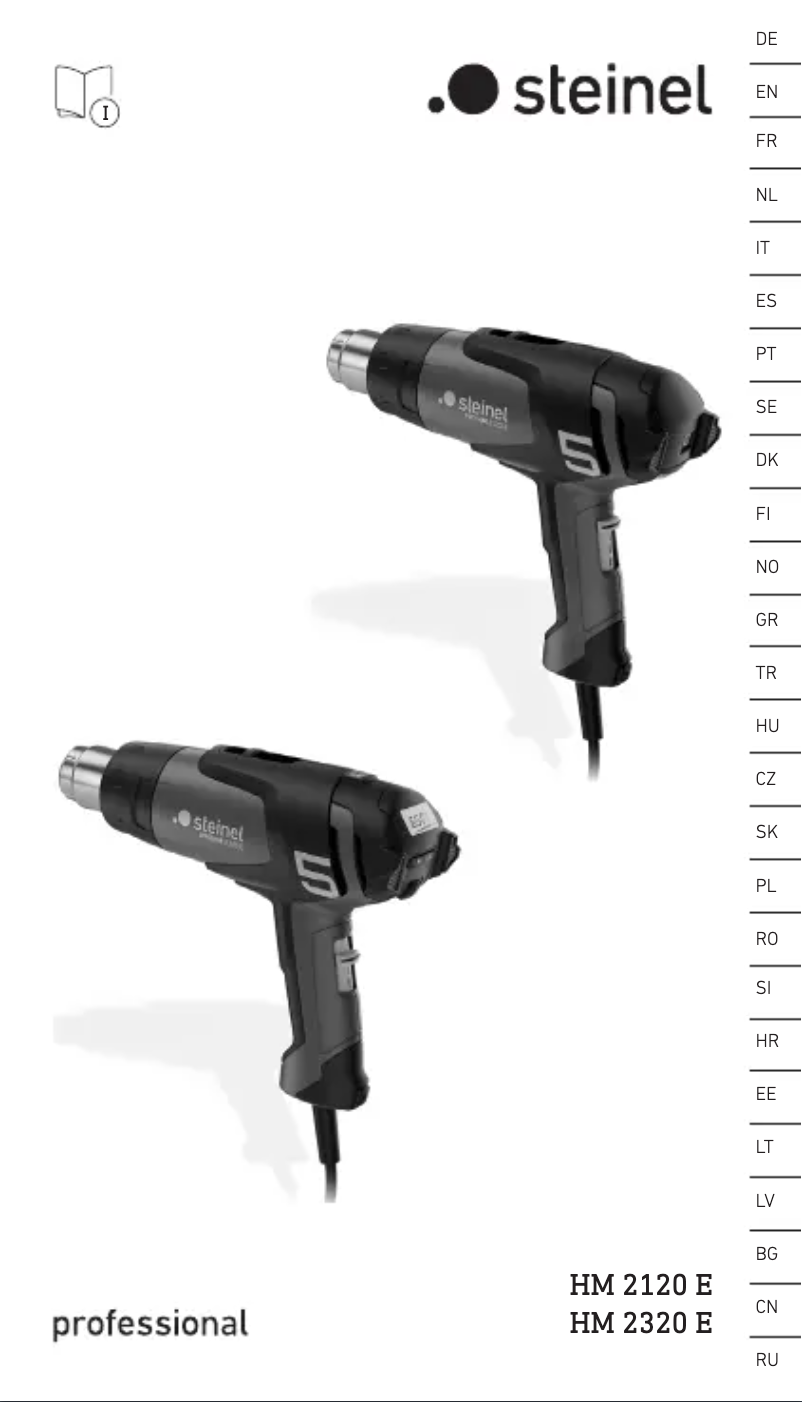 Page 1 de la notice Manuel utilisateur Steinel PRO HM 2320 E
