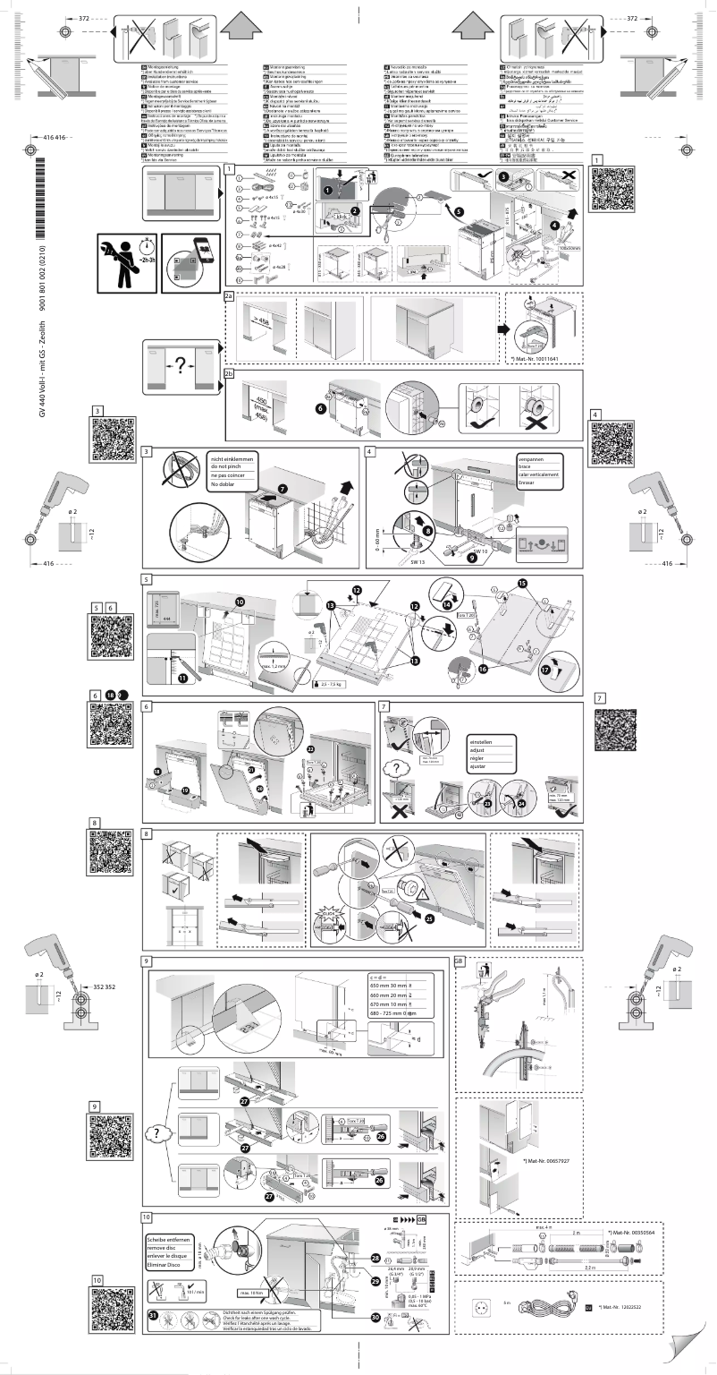 Page 1 de la notice Manuel utilisateur Siemens SR65YX04ME