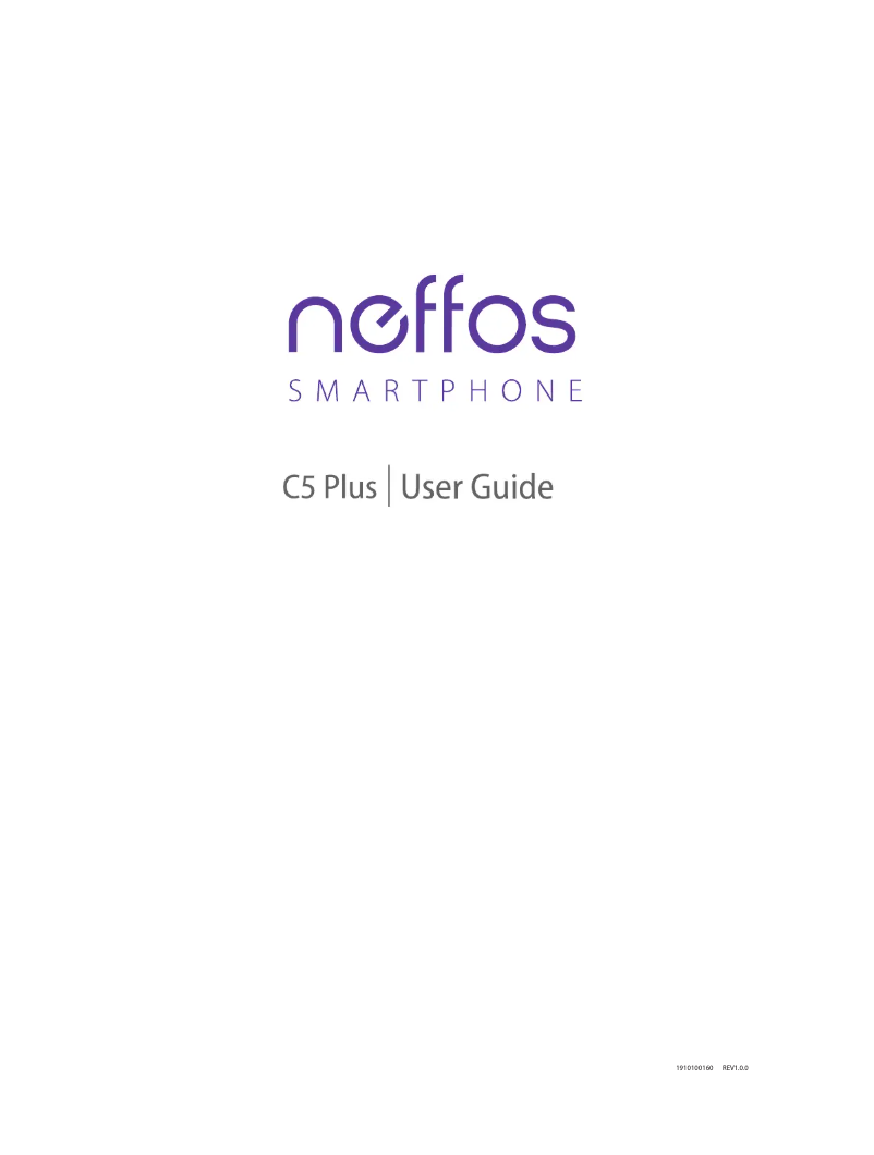 Image de la première page du manuel de l'appareil C5 Plus