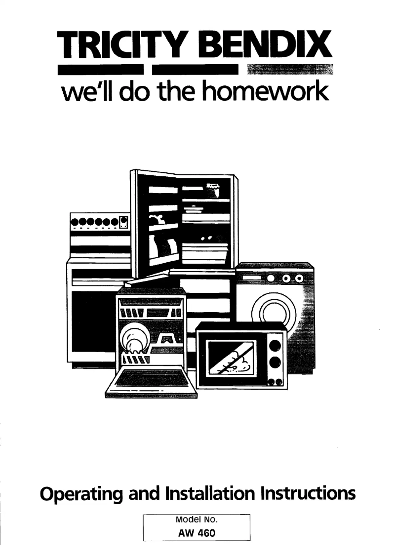 Página 1 del manual Manual de usuario Tricity Bendix AW 460