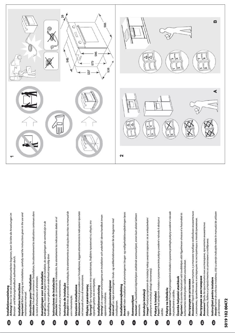Page n°1 - Manuel utilisateur KitchenAid KOXS 6609