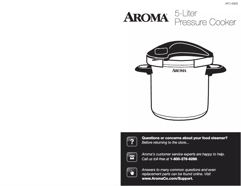 Page n°1 - Manuel utilisateur Aroma APC-600S