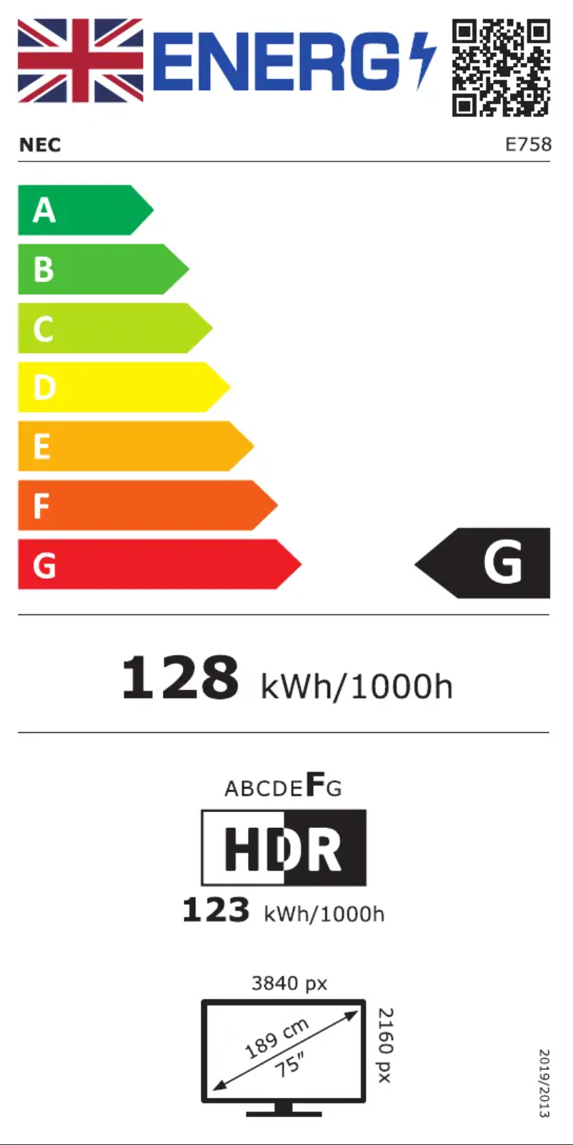 Image de la première page du manuel de l'appareil MultiSync E758