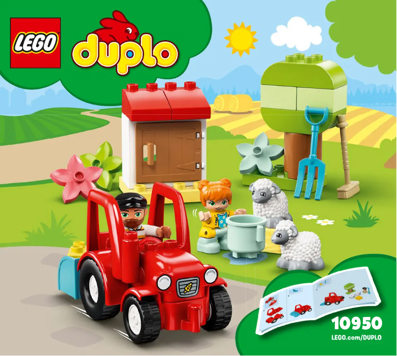 Page 1 de la notice Manuel utilisateur Lego Duplo 10950
