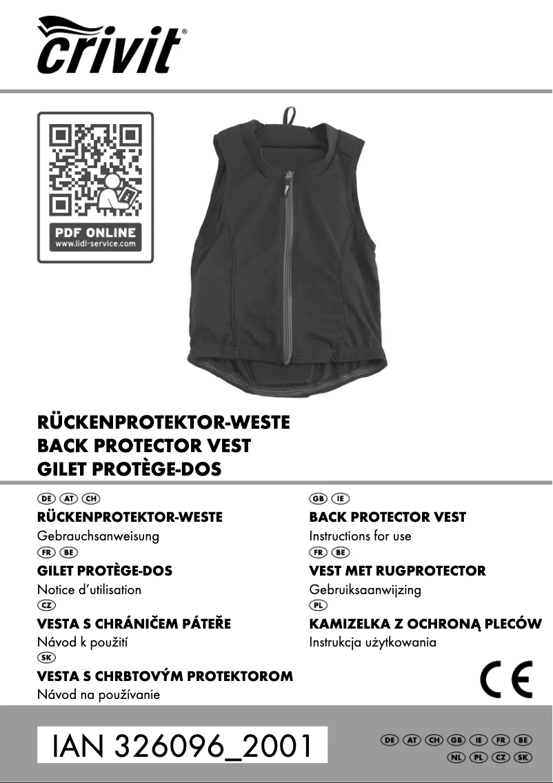 Image de la première page du manuel de l'appareil IAN 326096