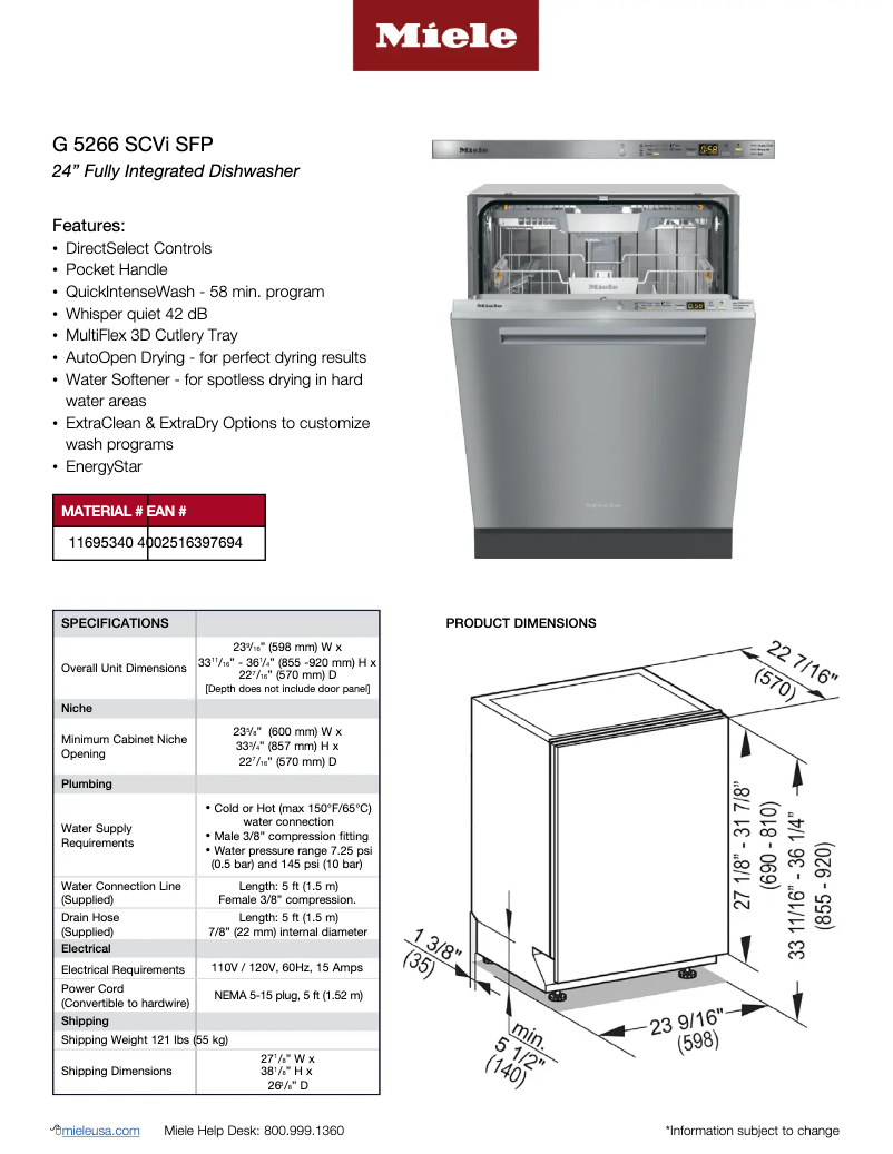 Image de la première page du manuel de l'appareil G 5266 SCVi