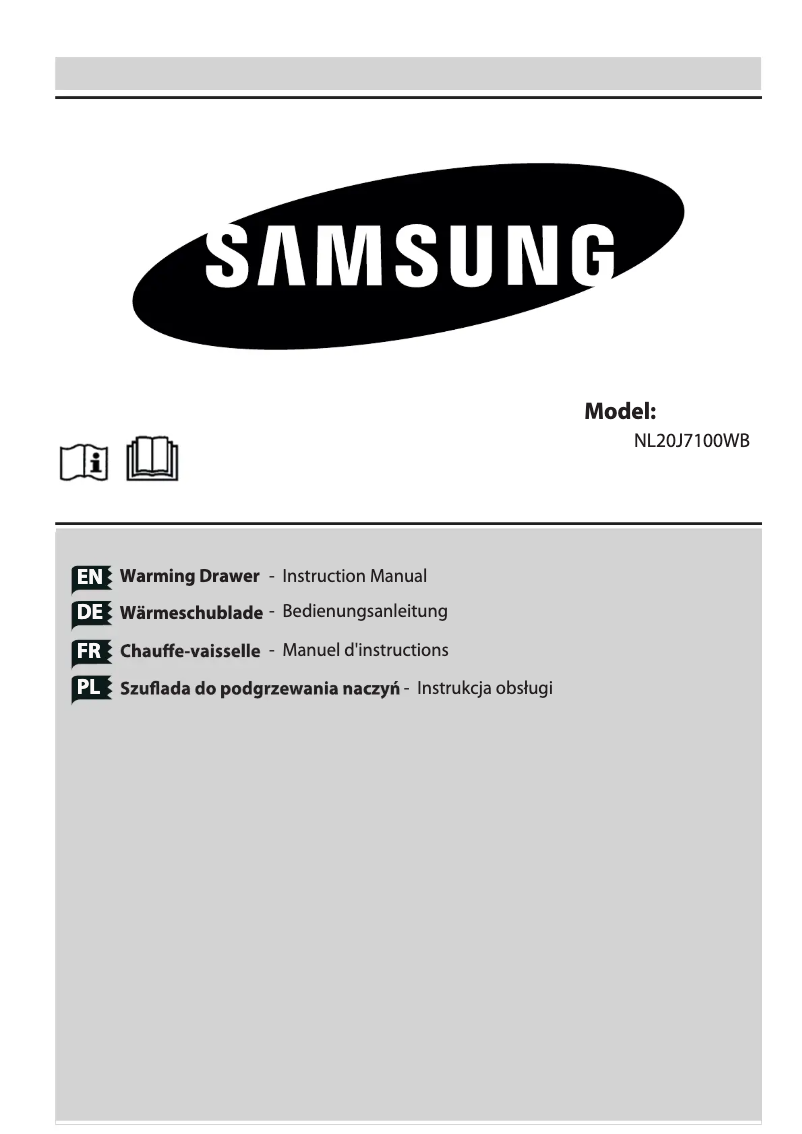 Page 1 de la notice Manuel utilisateur Samsung NL20J7100WB