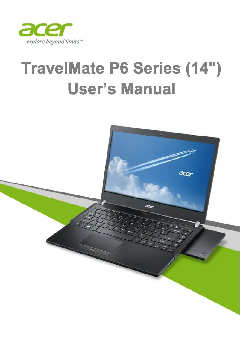Página 1 del manual Manual de usuario Acer TravelMate TMP645