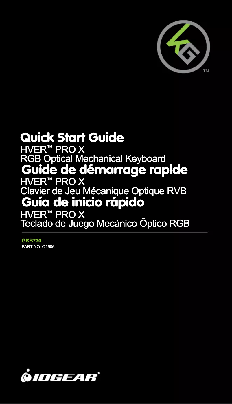 Image de la première page du manuel de l'appareil HVER PRO X