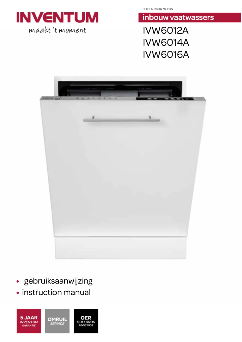 Página 1 del manual Manual de usuario Inventum IVW6014A