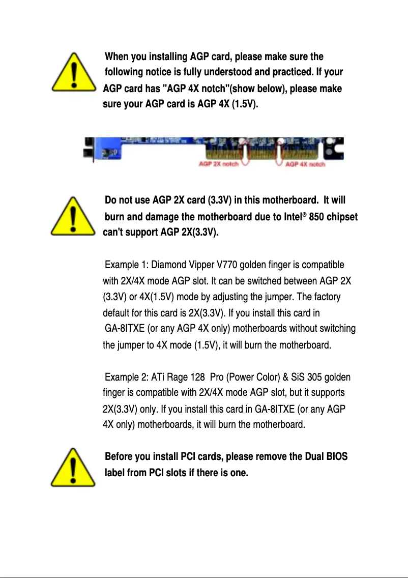 Page 1 de la notice Manuel utilisateur Gigabyte GA-8ITXE