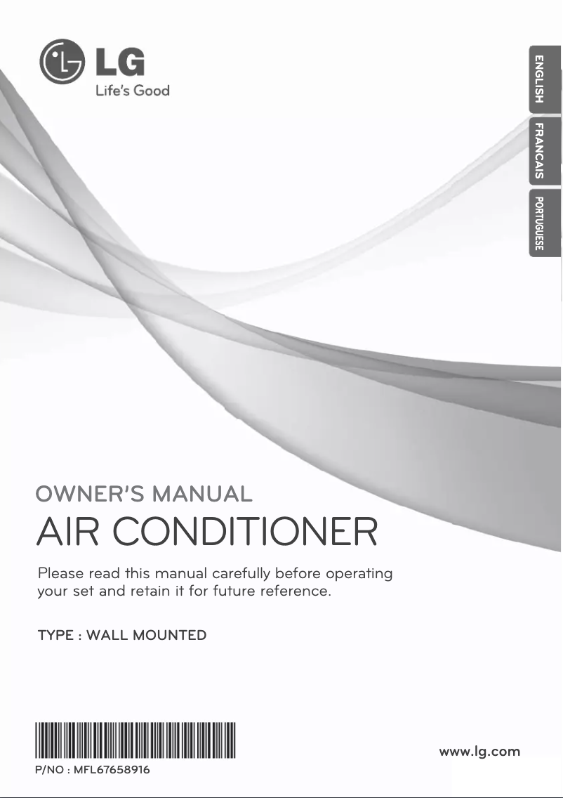 Page n°1 - Manuel utilisateur LG HSNC1264NN3