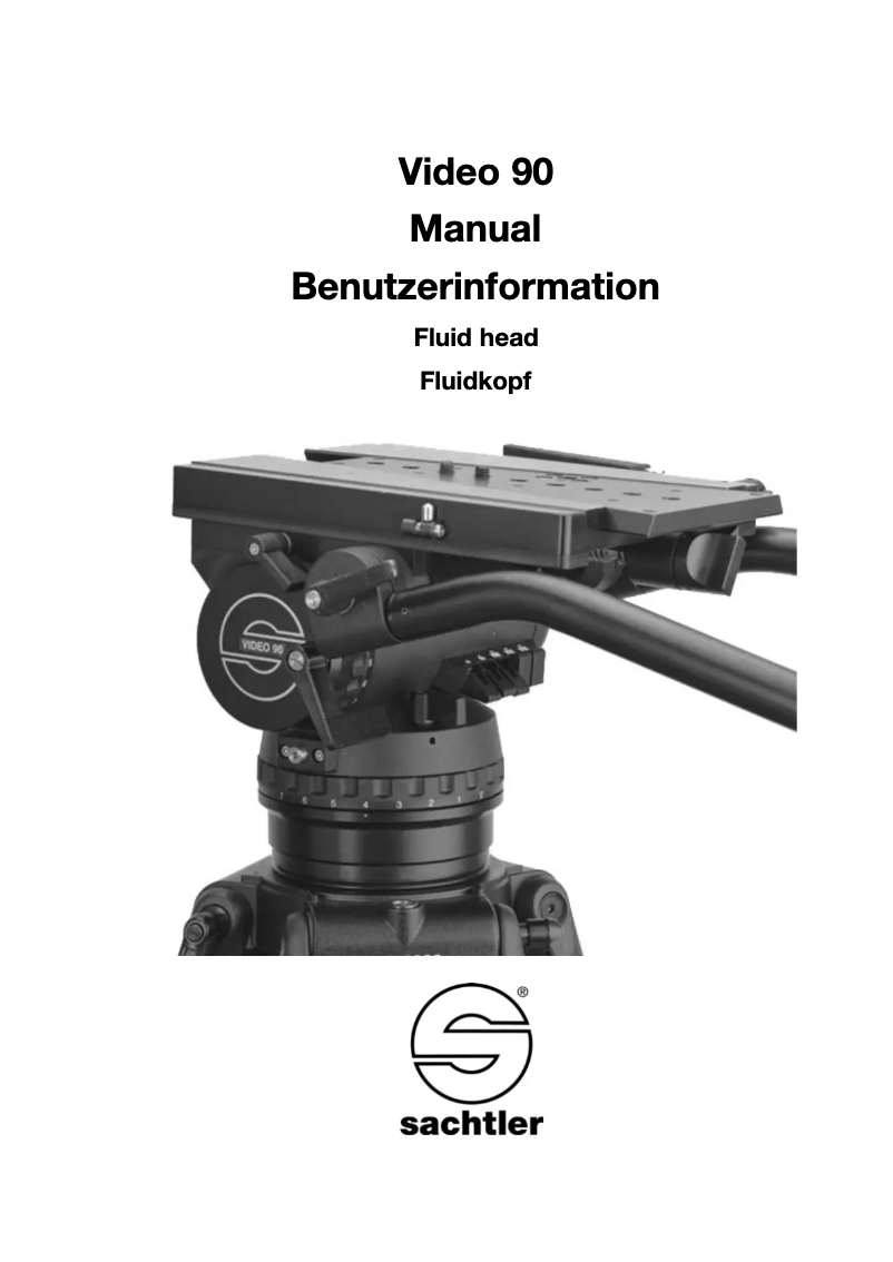 Page n°1 - Manuel utilisateur Sachtler Video 90 FB