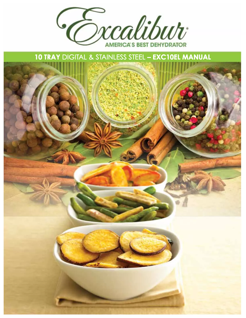 Imagen de la primera página del manual del dispositivo EXC10EL