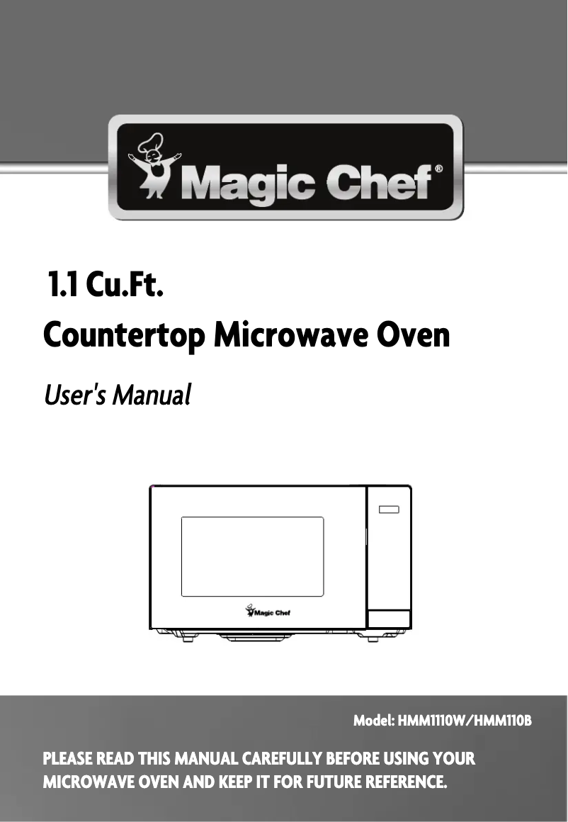 Image de la première page du manuel de l'appareil HMM1110B